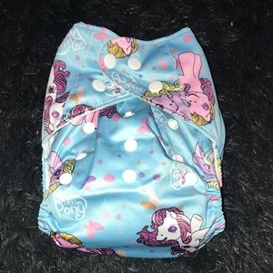 A cloth diaper
